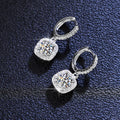 Orecchini Argento S925 pietra Moissanite