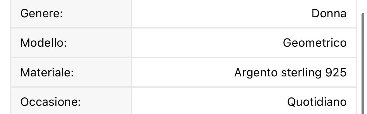 Set orecchini 3 misure in argento S925 placcato oro 18k