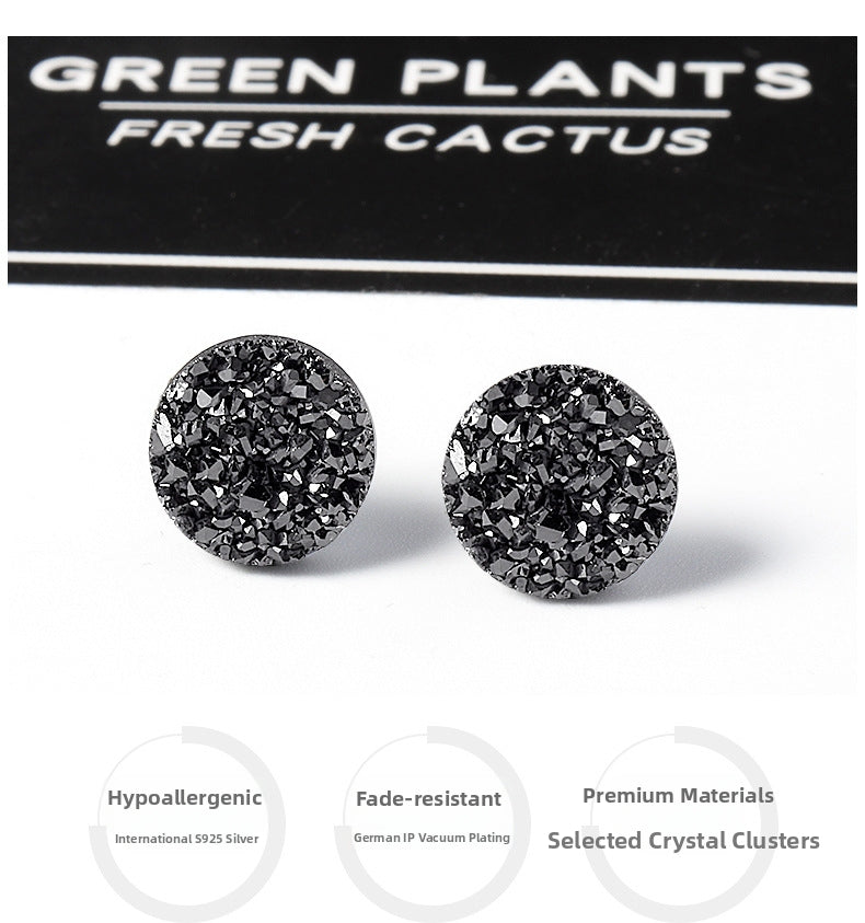 Orecchino 6mm unisex argento sterling 925